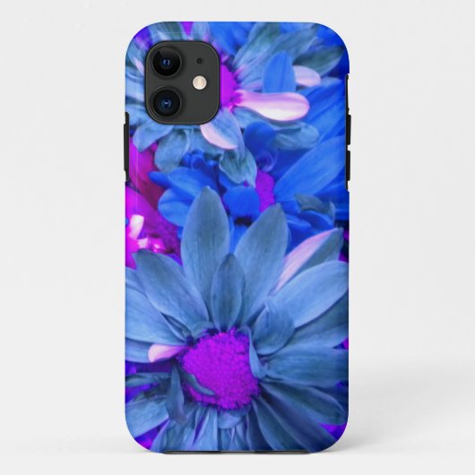 ブルーNパープルデイジーiPhone 5ケース Case-Mate iPhoneケース (裏面)