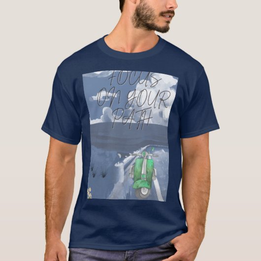 ブルーTシャツ Tシャツ (正面)