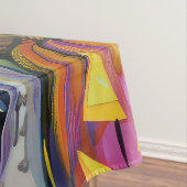 ブル不気味テリアハロウィーンウィッチとカボチャ テーブルクロス (インサイチュ)