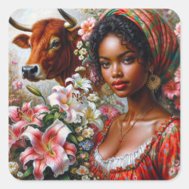 ブル付きタウロスフローラ スクエアシール