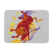 ブル及びウサギ用フレキシブルマグネット マグネット (横)