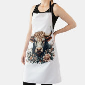 ブル威厳のあるイン開花 エプロン (インサイチュ)