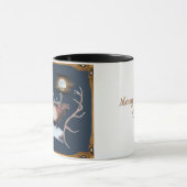 ブル威厳のあるエルク マグカップ (中央)