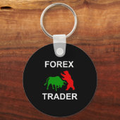 ブル対ベア キーホルダー (正面)