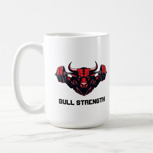 ブル強度 コーヒーマグカップ (左)