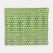 ブル王室の・テリア フリースブランケット (正面(横))