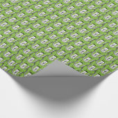 ブル王室の・テリア ラッピングペーパー (角)