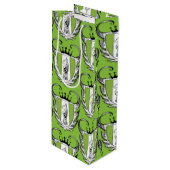 ブル王室の・テリア ワインギフトバッグ (正面アングル)