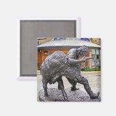 ブル磁石の回転 マグネット (正面/裏面)