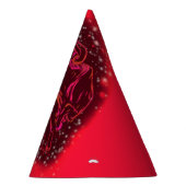 ブル紙パーティーハットランニングズインレッドスターリーナイト パーティーハット (右)