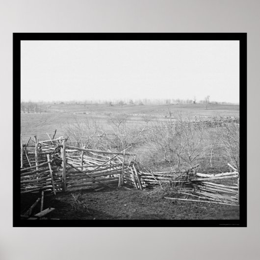 ブル走バトルフィールド1861 ポスター (正面)