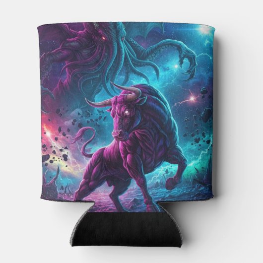 ブル銀河系Koozie 缶クーラー (裏面)