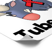 ブル・イ結核 ポスター (角)