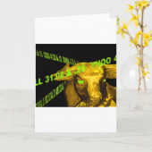 ブル カード (黄色い花)