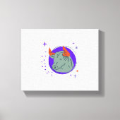 ブル キャンバスプリント (正面)