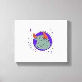 ブル キャンバスプリント