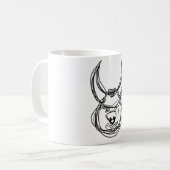 ブル コーヒーマグカップ (正面左)