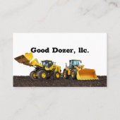 ブル・ドーザーの名刺  名刺 (裏面)