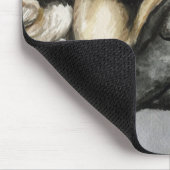 "ブル・マスチフおよびひな鳥"のマウスパッド マウスパッド (コーナー)