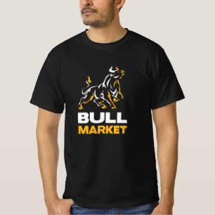 ブル·マーケット·ストック·トレーダーのウォールストリート·インベスター Tシャツ