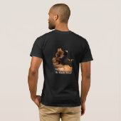 ブル・ライダー – 俺の背中から離れろ! Tシャツ (裏面フル)