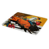 『ブル・ライディング』 カッティングボード (角)