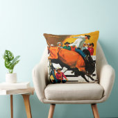 『ブル・ライディング』 クッション (椅子)