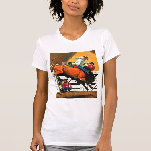 『ブル・ライディング』 Tシャツ (正面)
