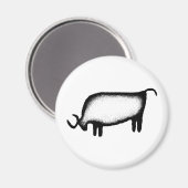 ブル – 黒 マグネット (正面/裏面)