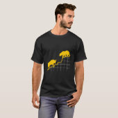 ブル vs ベア I シェアーズ 株式市場ETF資本 Tシャツ (正面フル)