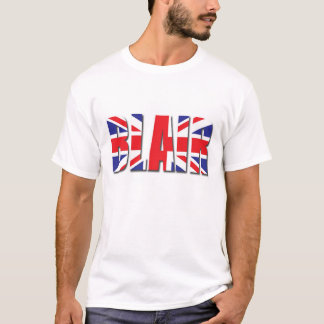 ブレアイギリスの旗 Tシャツ