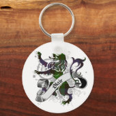 ブレアタータンチェックライオン キーホルダー (正面)