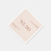 ブレアニュートラル結婚モダンズ スタンダードカクテルナプキン (角)