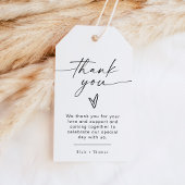 ブレアモダンボヘミアンハートありがとう ギフトタグ