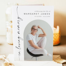 ブレアモダンミニマル追悼式プログラム