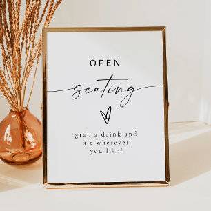 ブレアモダン・ボヘ結婚ミアンのオープンシート ポスター