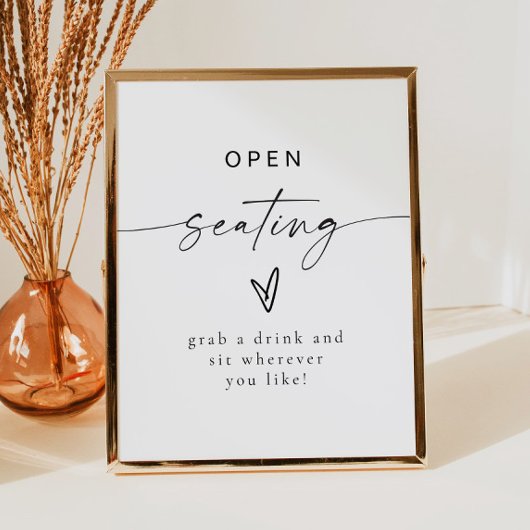 ブレアモダン・ボヘ結婚ミアンのオープンシート ポスター