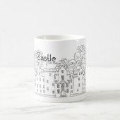 ブレア城 パースシャー コーヒーマグカップ (中央)