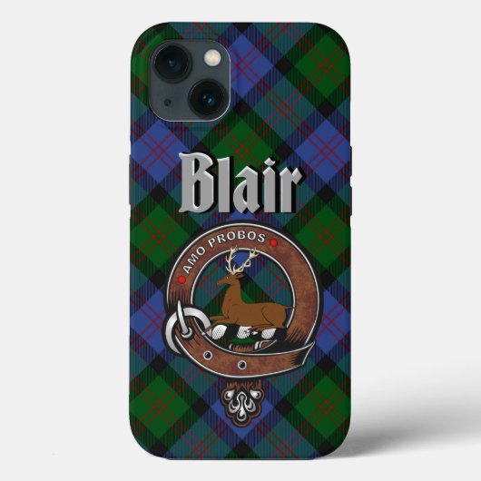 ブレア クラン バッジ & タートン スマホケース Case-Mate iPhoneケース (裏面)