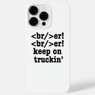 ブレイカー!保バー! on truckin' // HTMLコード Case-Mate iPhone 14 Pro Maxケース