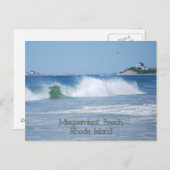 ブレイキング海波はがき ポストカード (正面/裏面)