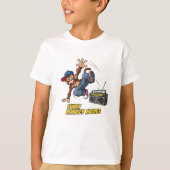 ブレイキン・モンキー ヒップホップダンス Tシャツ (正面)