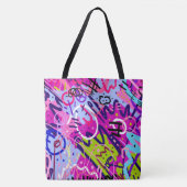 ブレイクアウトスター：抽象芸術アート トートバッグ (正面)