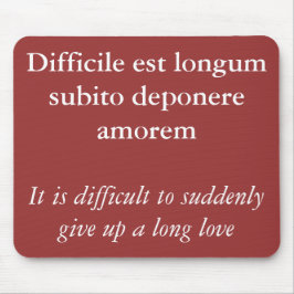 ブレイクアップ – カトルス引用文 マウスパッド