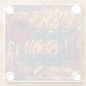 ブレイクイン ガラスコースター (裏面)