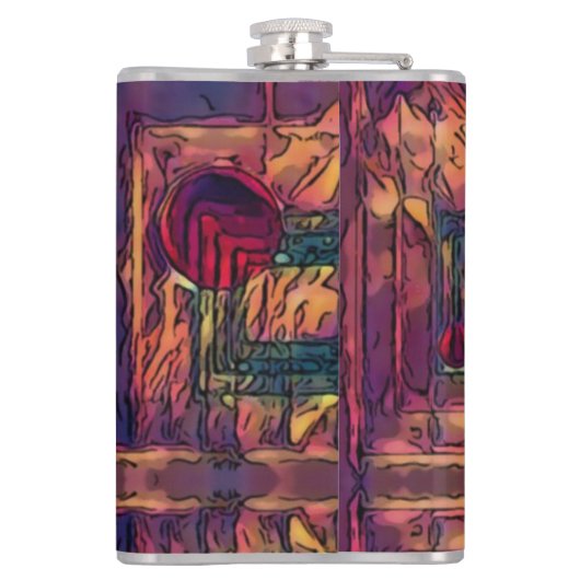 ブレイクイン フラスク (裏面)