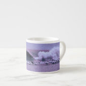 ブレイクウェーブとシーグル エスプレッソカップ (正面右)