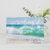 ブレイクウェーブの目的我々はそれを行ってい結婚る 招待状 (スタンド正面)