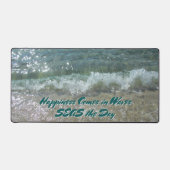 ブレイクサーフコーストビーチ写真 デスクマット (正面)