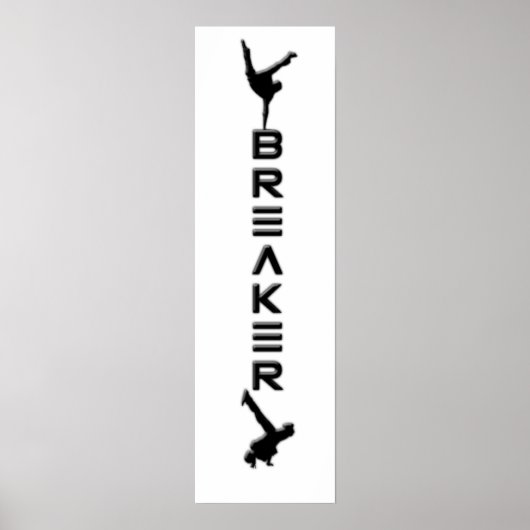 ブレイクダンサーポスター ポスター (正面)